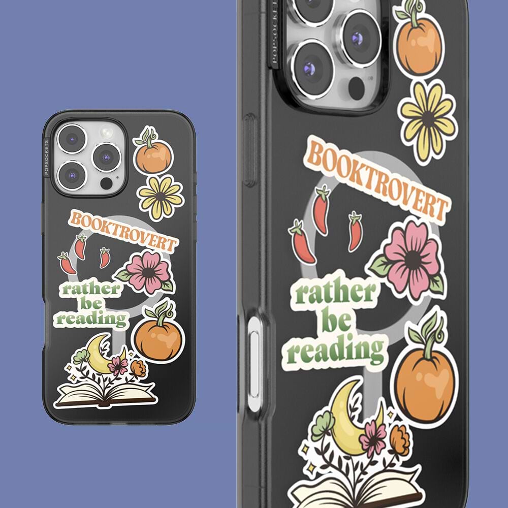 Cozy Booktrovert — iPhone 14 Pro MagSafe Case - US 81249