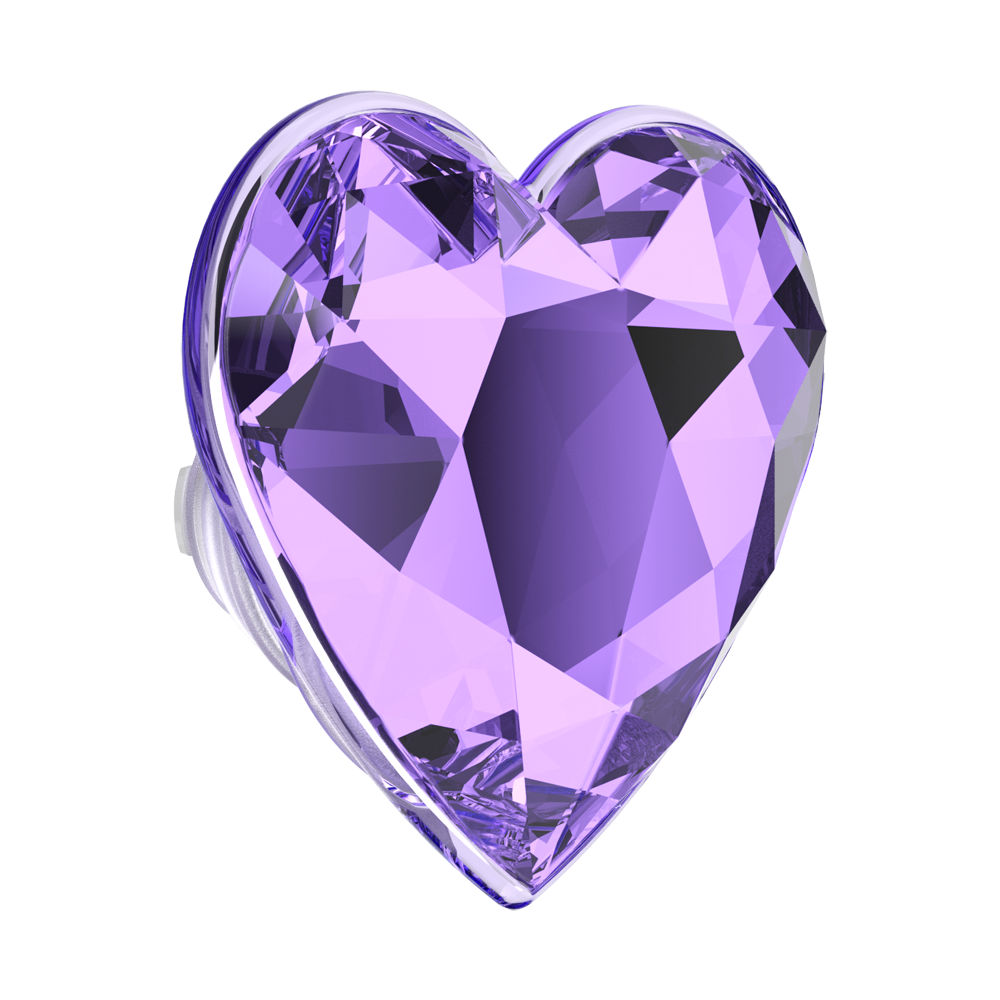 Crystal Heart Lavender — MagSafe PopGrip - US 14569