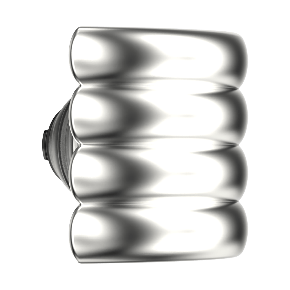 Enamel Puffy Stack Silver — MagSafe PopGrip - US 94634