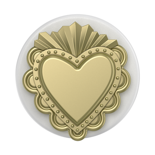 PopOut Sacred Heart Gold — MagSafe PopGrip - US 10529