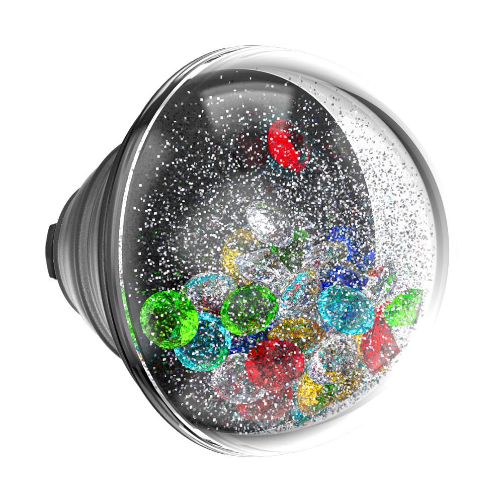 Tidepool Globe Rainbow Jackpot — MagSafe PopGrip - US 95381