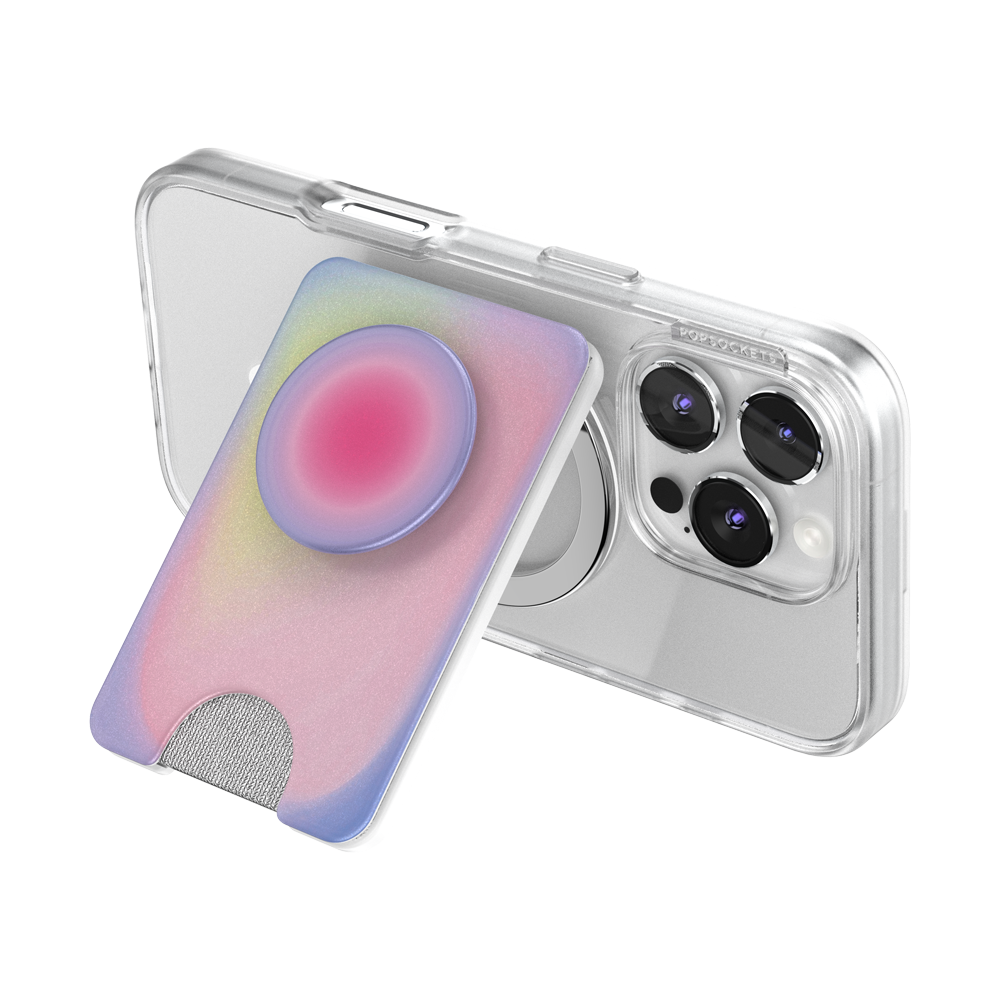 Aura — MagSafe Kick-Out PopWallet+ & Stand - US 71704