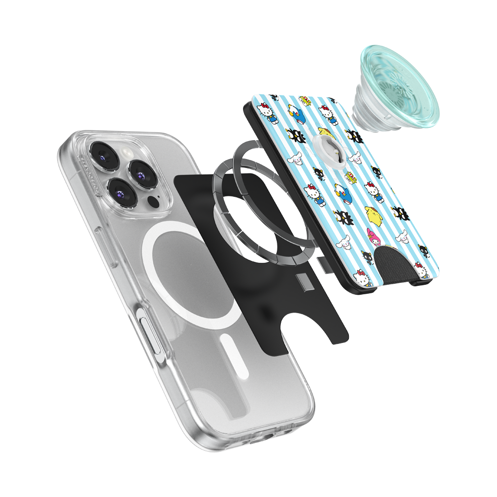 Hello Kitty and Friends Stripe — MagSafe PopWallet+ - US 09703