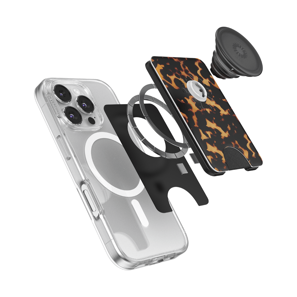 Tortoiseshell — MagSafe PopWallet+ - US 17159