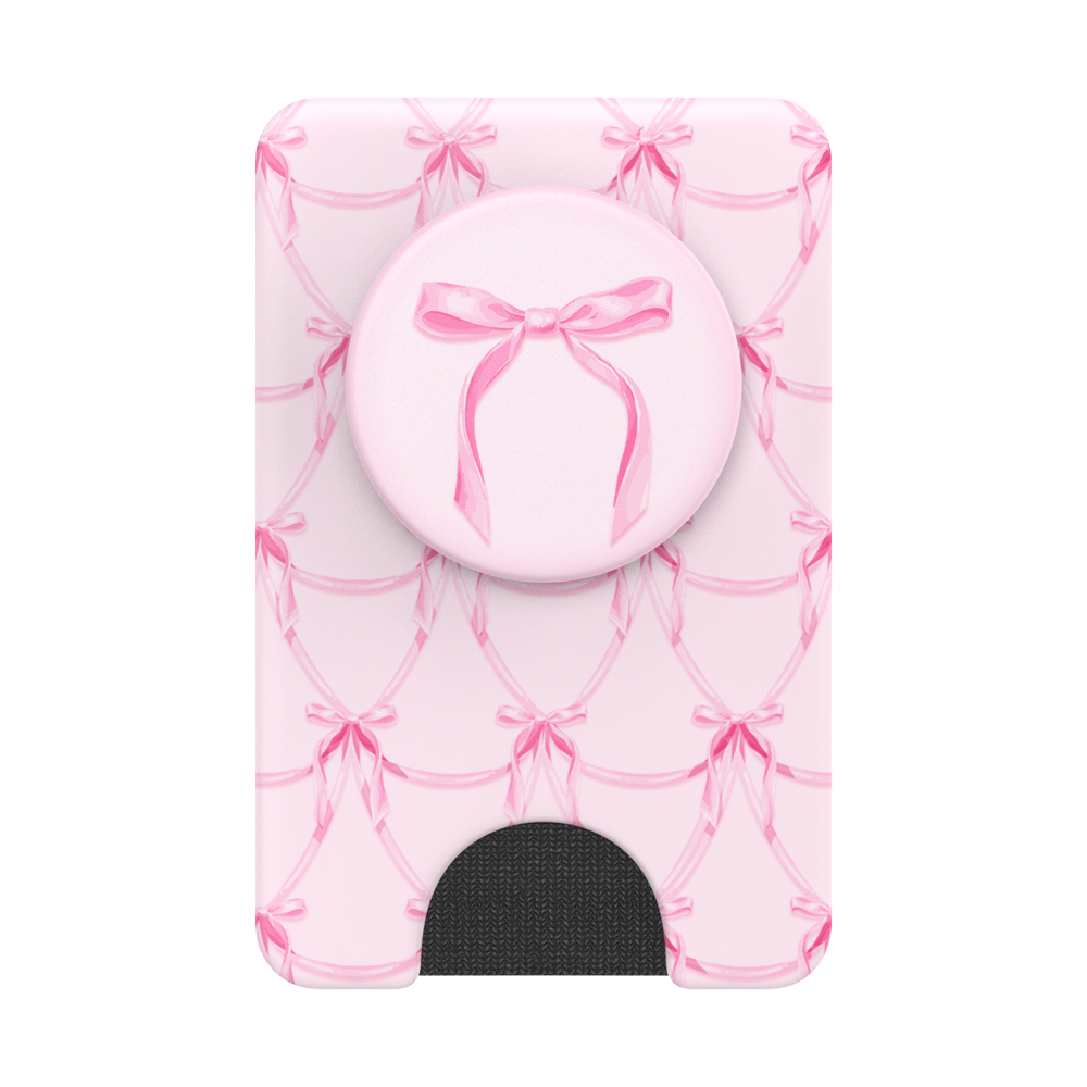 Satin Bow Blush — MagSafe PopWallet+ - US 27666