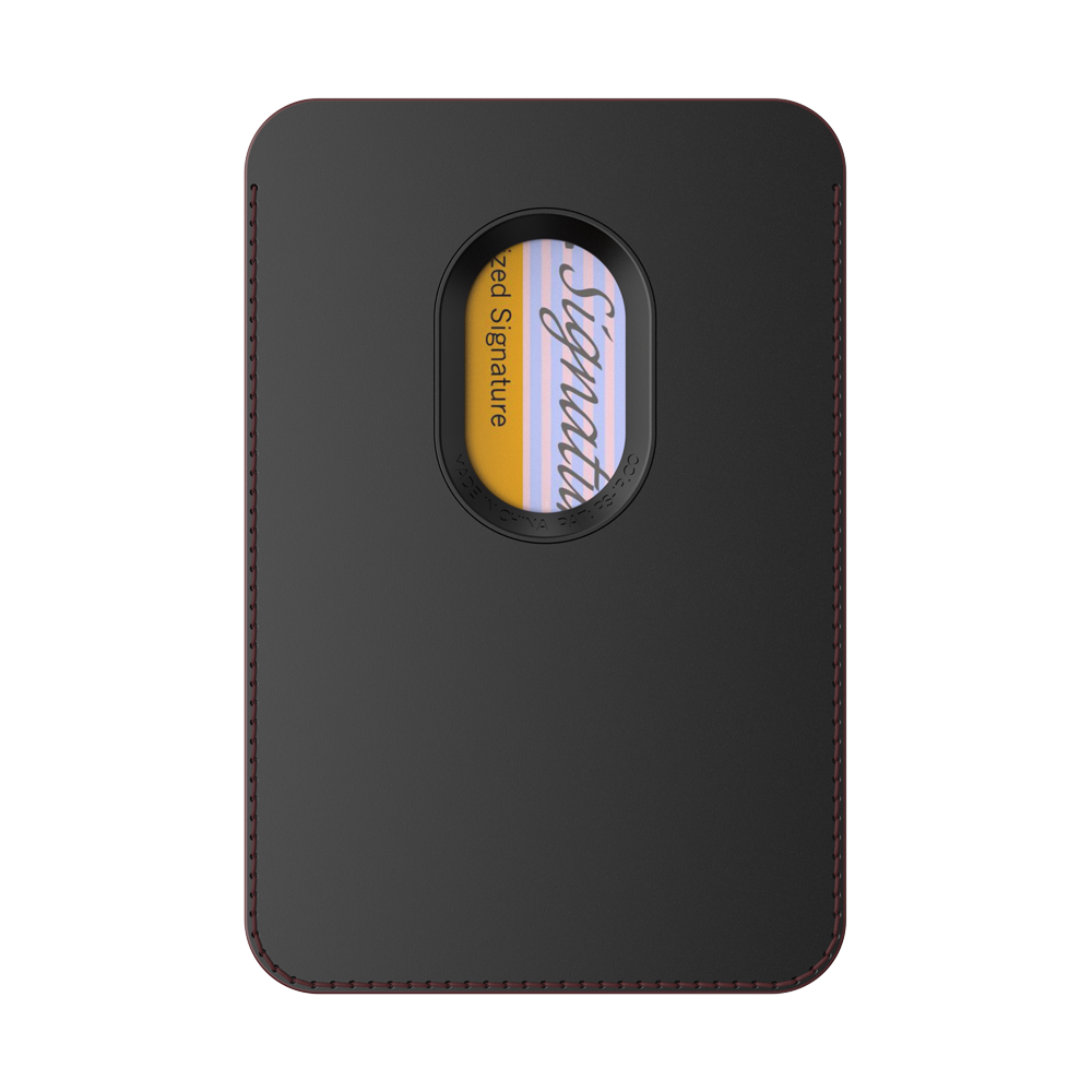 Aluminum Oxblood — Softgoods MagSafe PopWallet+ - US 26782