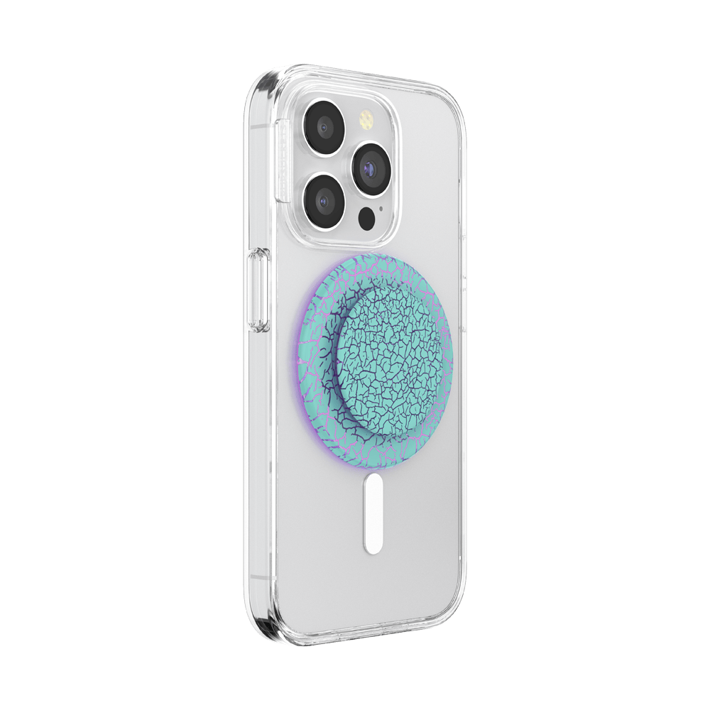 Crackle Reef Printed Sugar Plum — MagSafe PopGrip - US 64443