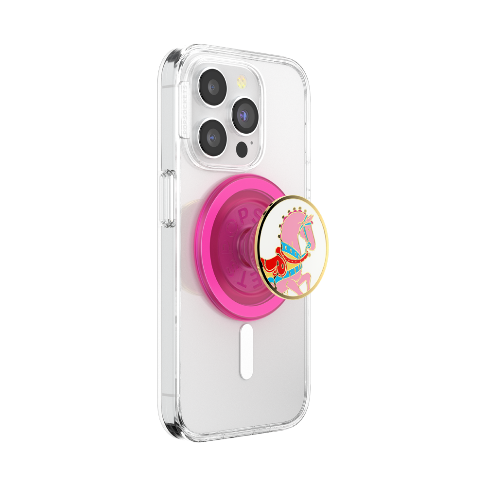 Enamel Carousel Pony — MagSafe PopGrip - US 21877