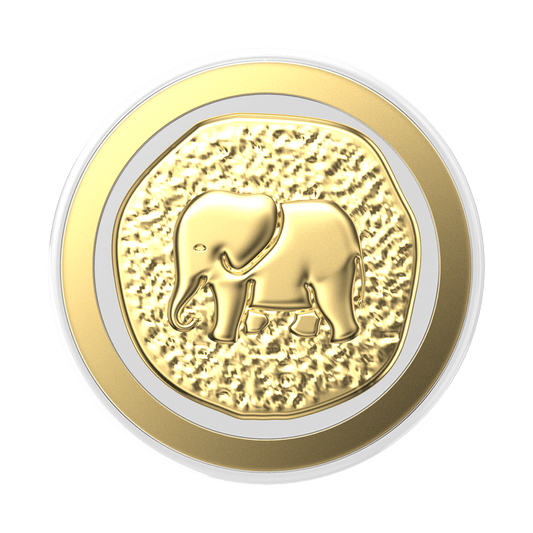 Enamel Elephant Token — MagSafe PopGrip - US 23885