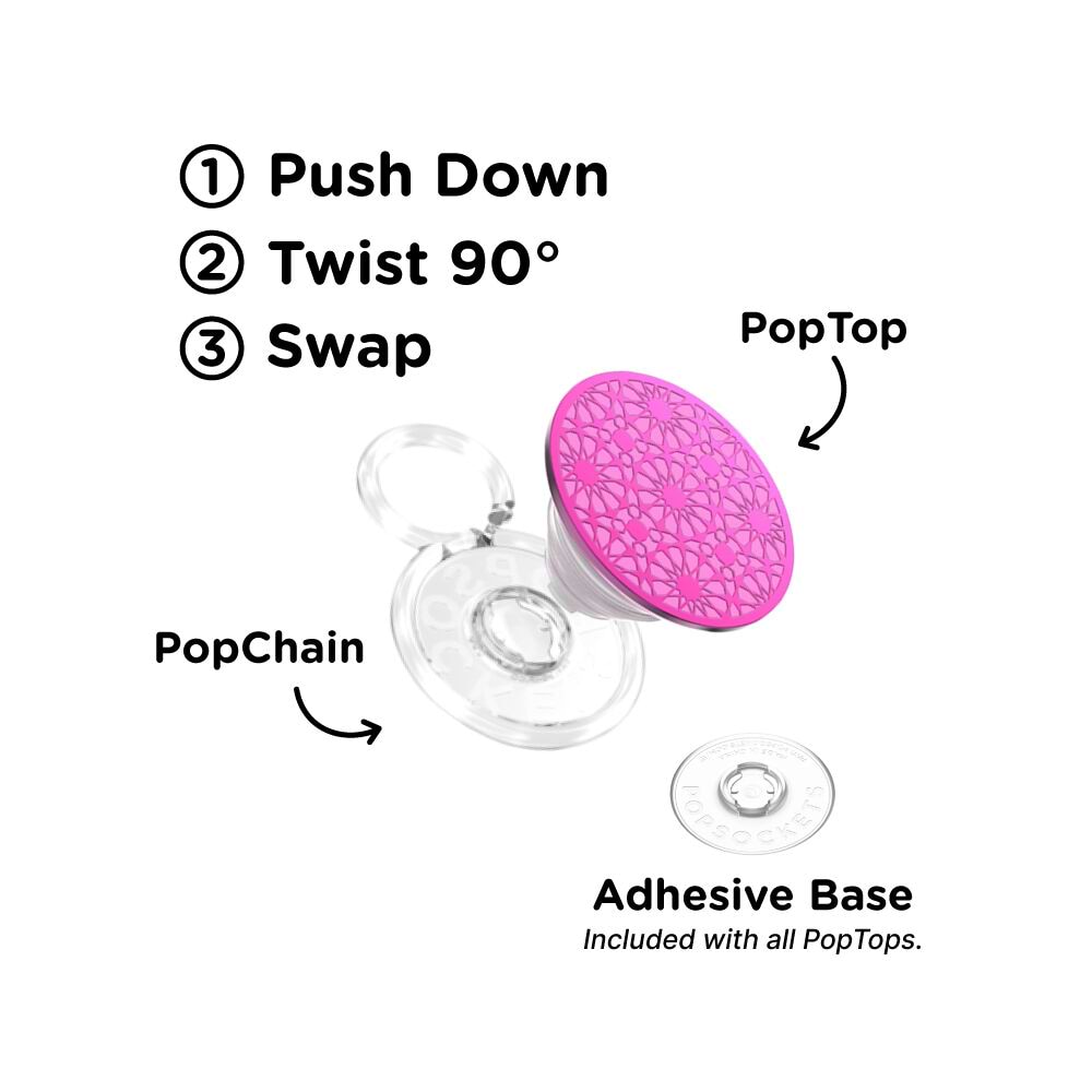 Enamel Mosaic Rosa — PopTop - US 72682