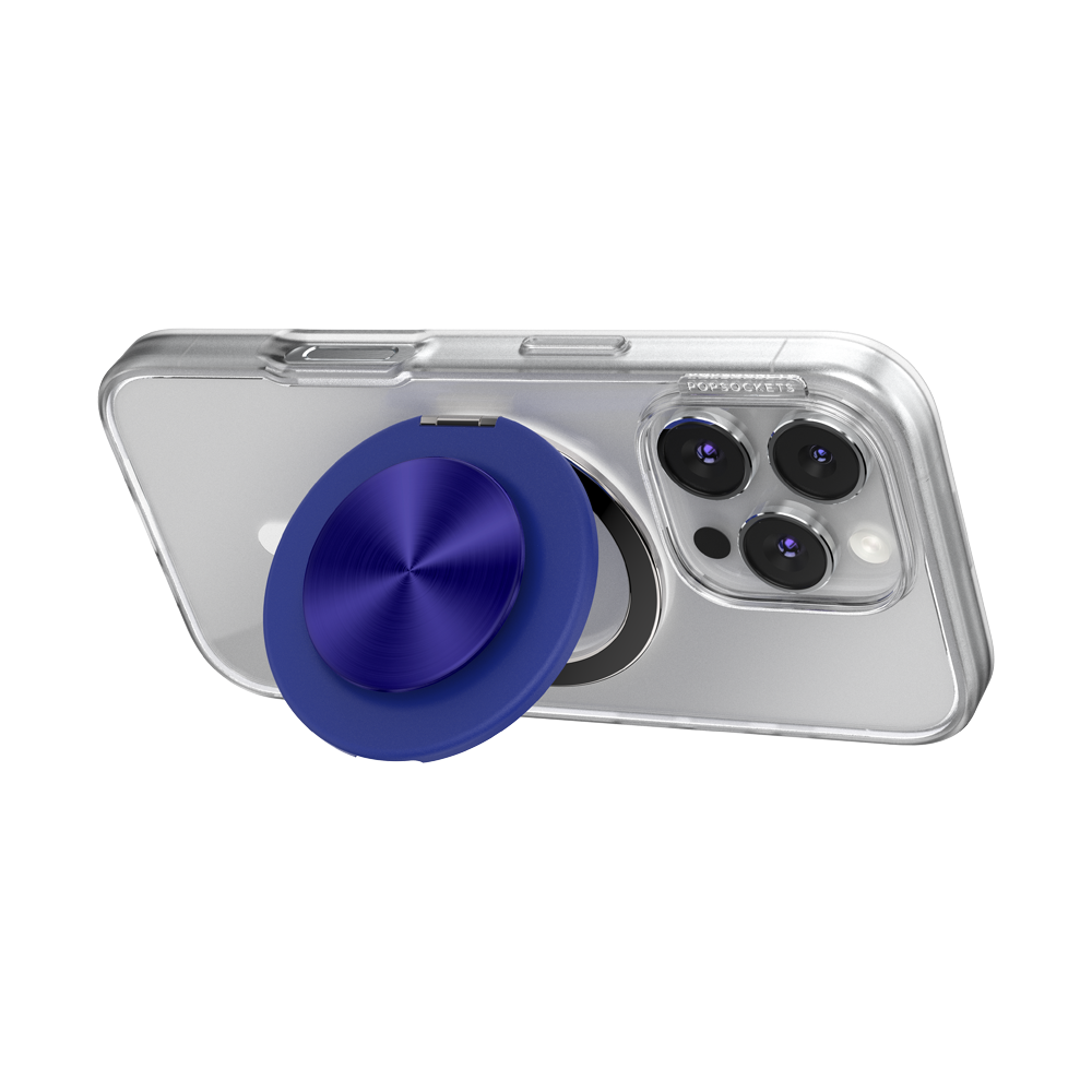 Aluminum Radial French Navy — MagSafe Kick-Out Grip & Stand - US 68686