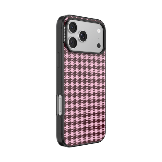 Black Cherry Gingham — iPhone 17 Pro Max MagSafe Case - US 24033