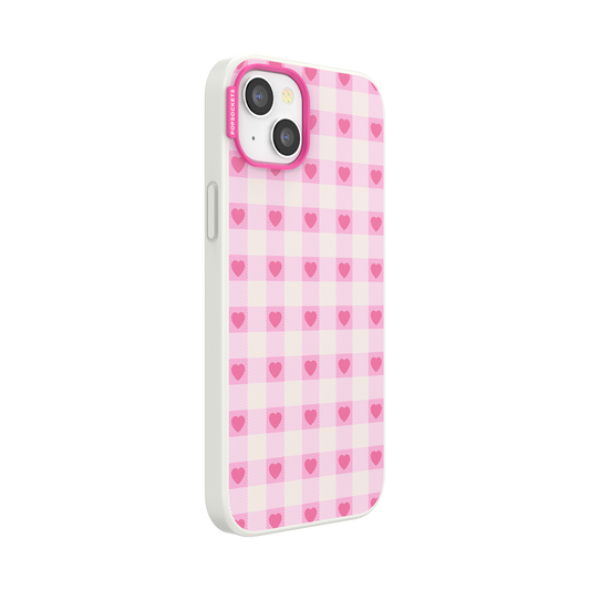 Blush Gingham — iPhone 15 Plus MagSafe Case - US 26892