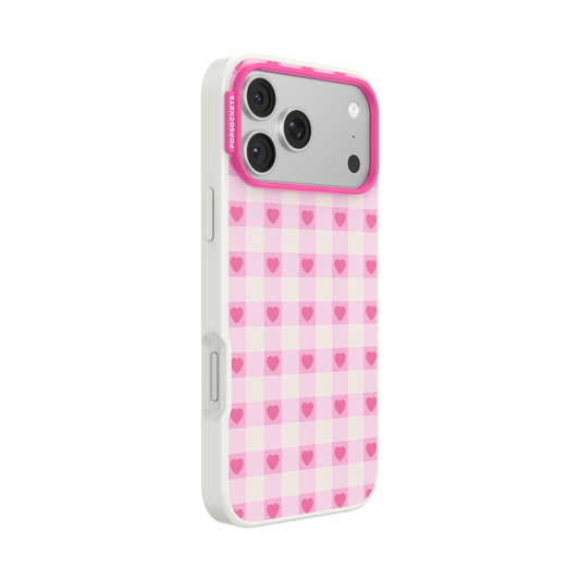 Blush Gingham — iPhone 17 Pro Max MagSafe Case - US 68117