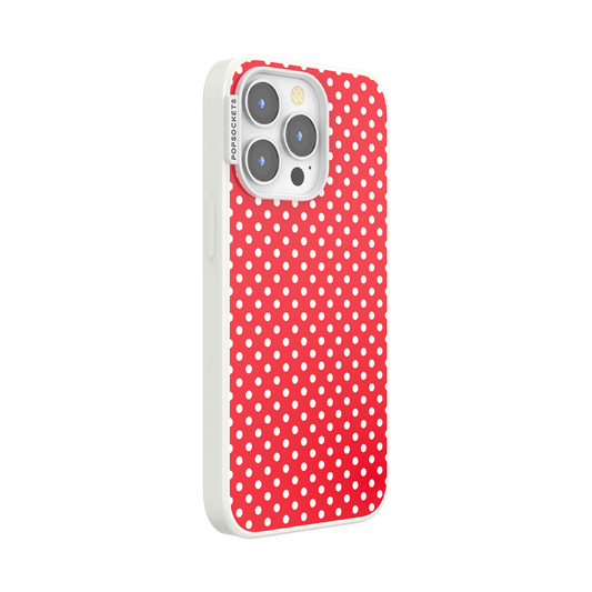 Cherry Red Polka Dot — iPhone 13 Pro MagSafe Case - US 55348