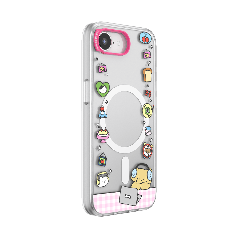 Dog Typing — iPhone 17e/16e MagSafe Case - US 48527