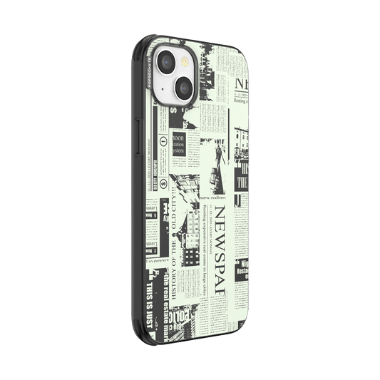 Hot off the Press Black — iPhone 14 Plus MagSafe Case - US 41014