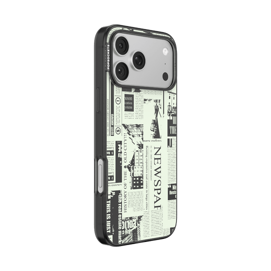 Hot off the Press Black — iPhone 17 Pro Max MagSafe Case - US 07614