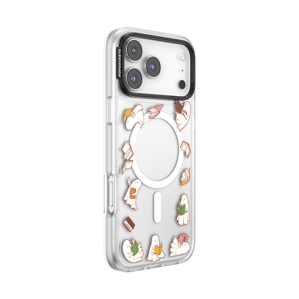 Spooky Book Club Clear — iPhone 17 Pro Max MagSafe Case - US 18034