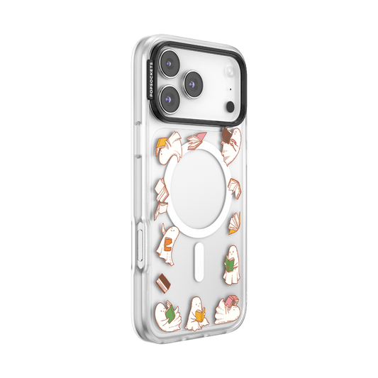 Spooky Book Club Clear — iPhone 17 Pro Max MagSafe Case - US 51031