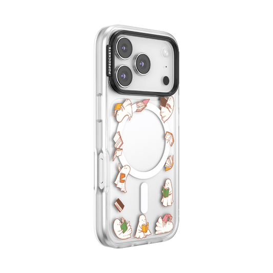 Spooky Book Club Clear — iPhone 17 Pro MagSafe Case - US 69237