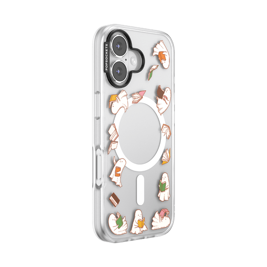 Spooky Book Club Clear — iPhone 17 MagSafe Case - US 08273