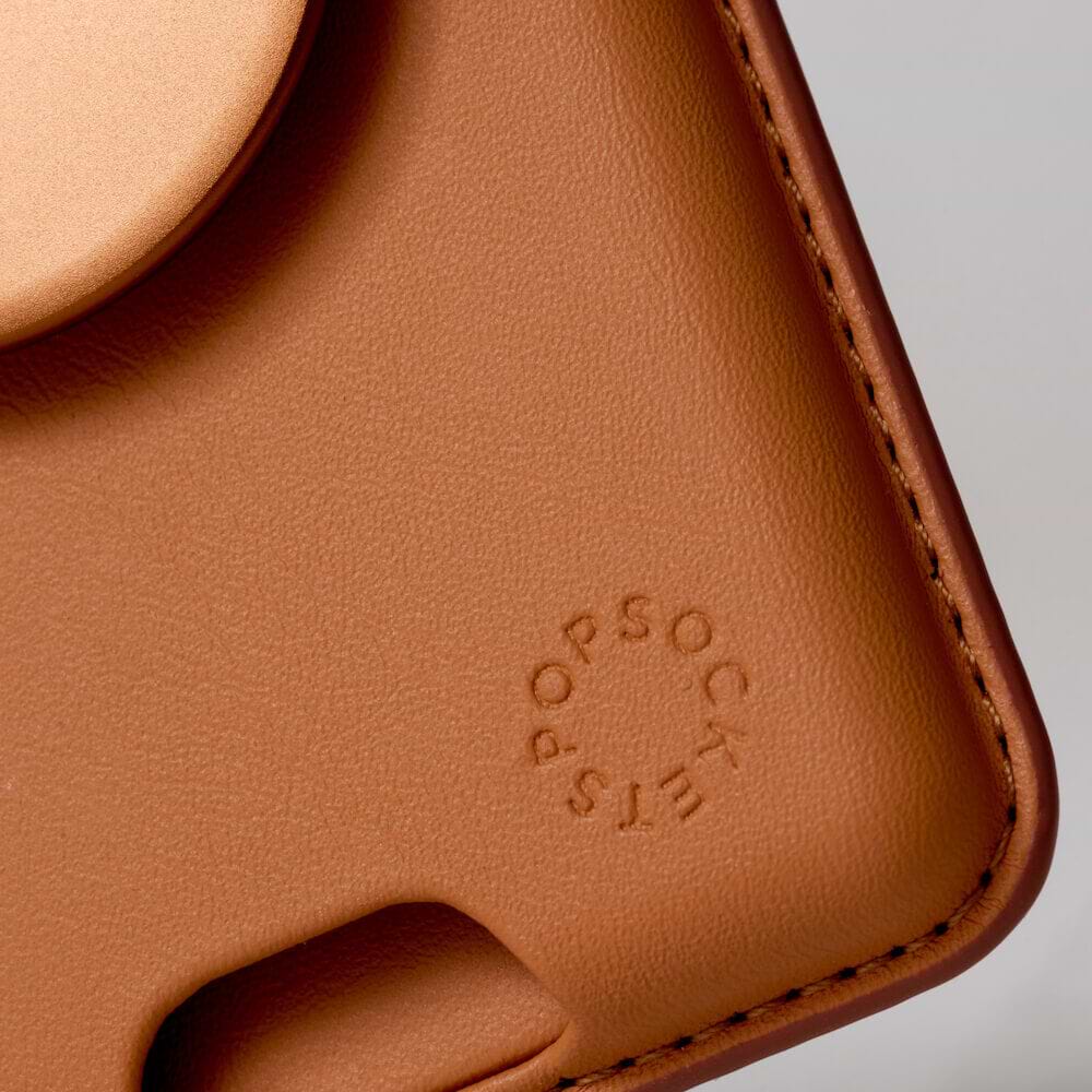 Cognac — Softgoods MagSafe PopWallet+ - US 27961