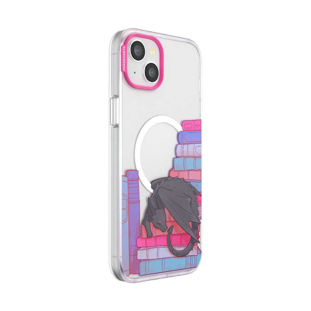 Curled Up With A Good Book — iPhone 15 Plus MagSafe Case - US 80111