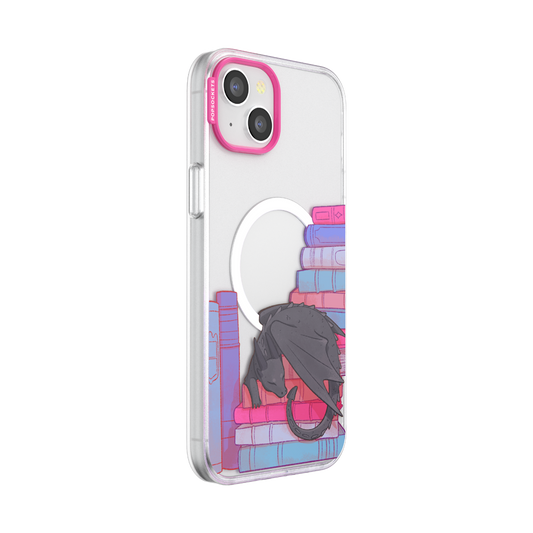 Curled Up With A Good Book — iPhone 15 Plus MagSafe Case - US 80111