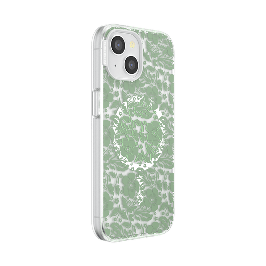 Lace Eucalyptus — iPhone 15 MagSafe Case - US 78061