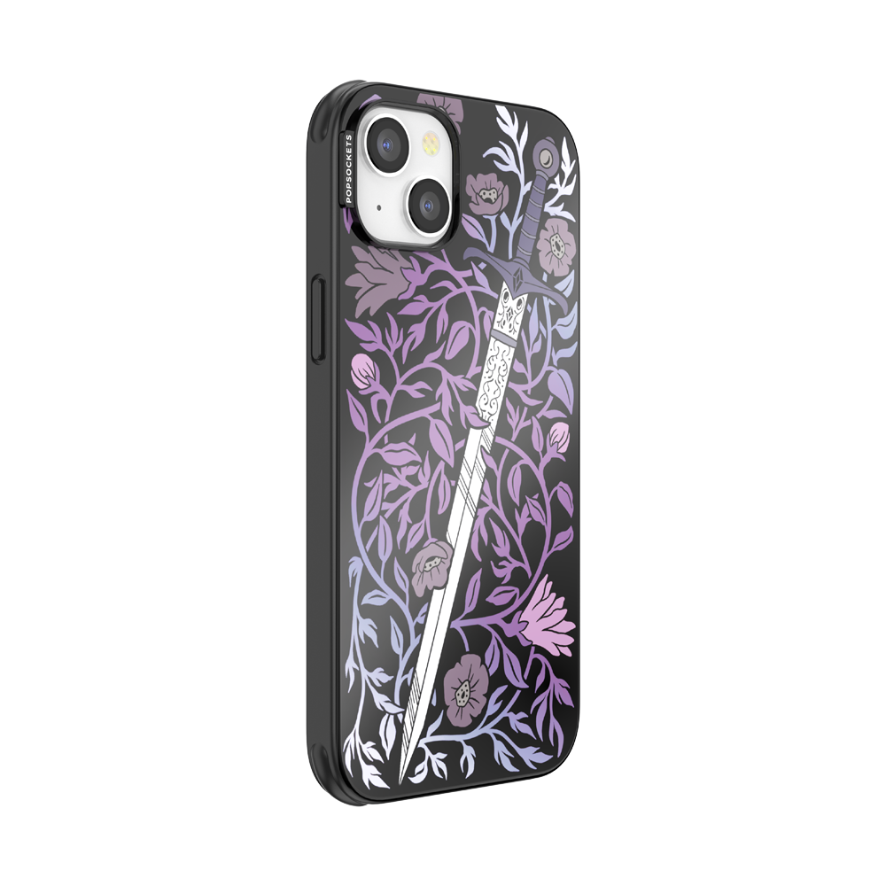 Mirror Thorny Blade Lavender — iPhone 14 Plus MagSafe Case - US 15470
