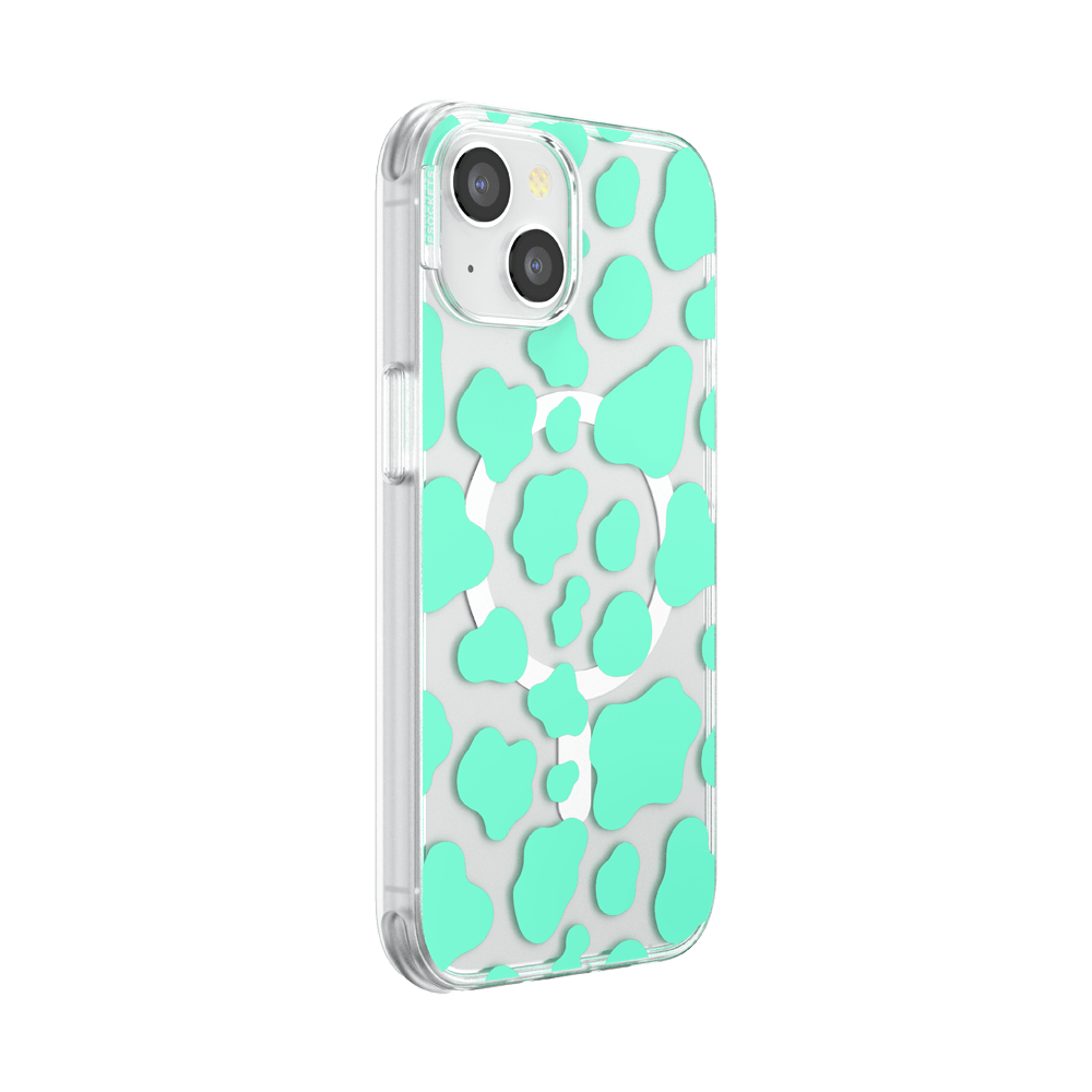 Turquoise Cow Cow — iPhone 13 MagSafe Case - US 77527