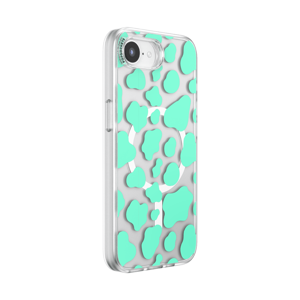 Turquoise Cow Cow — iPhone 17e/16e MagSafe Case - US 11666