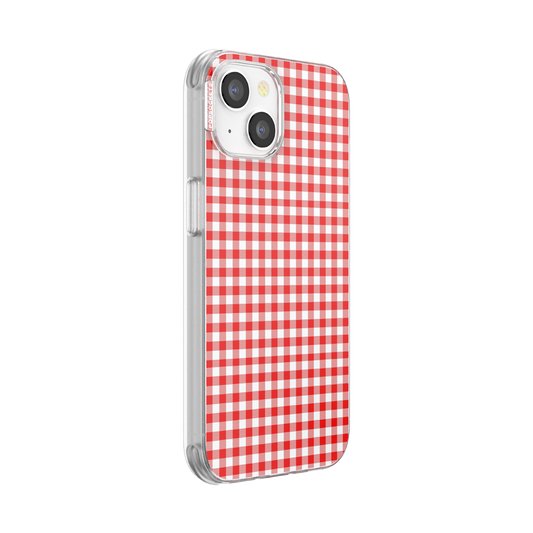 Red Gingham — iPhone 14 MagSafe Case - US 23556