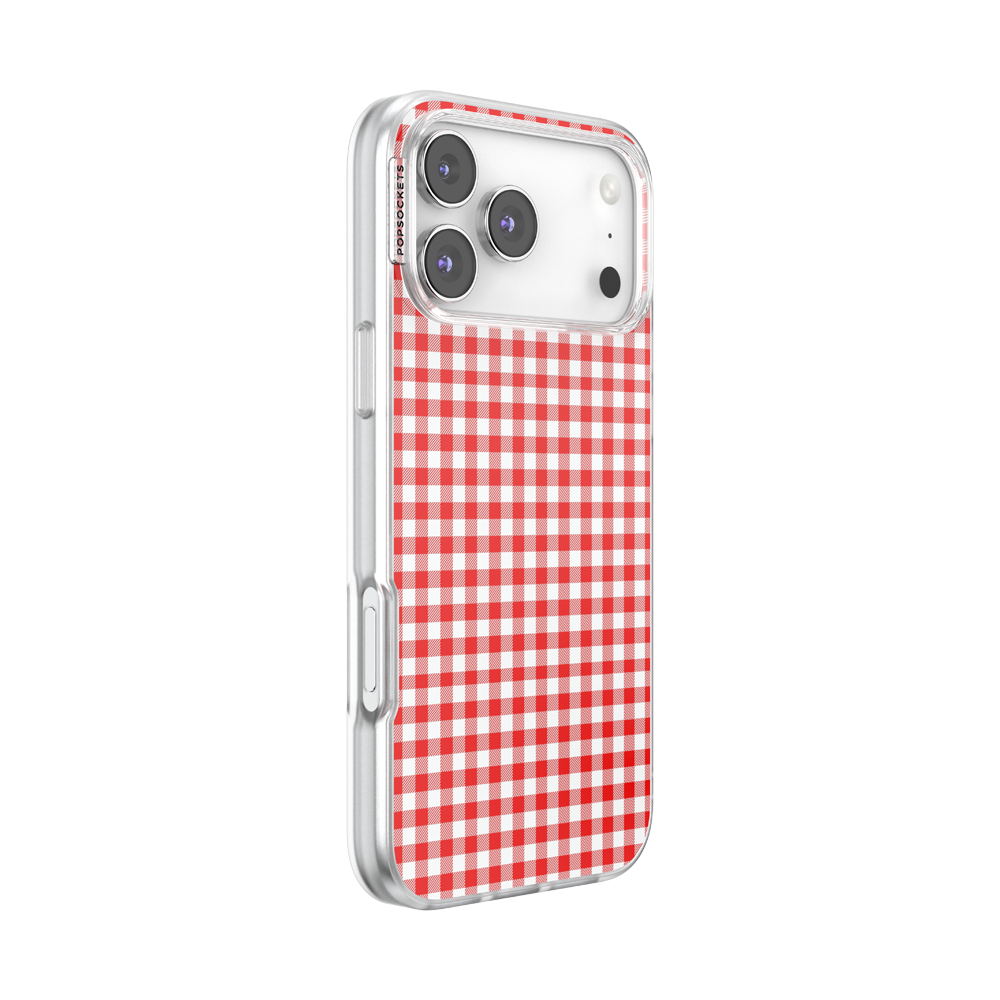 Red Gingham — iPhone 17 Pro Max MagSafe Case - US 86606