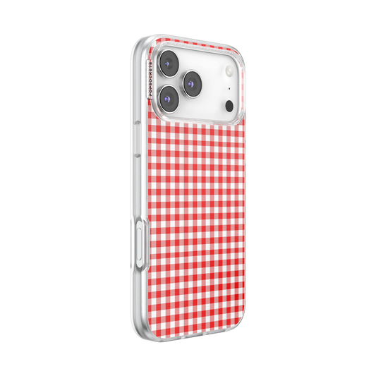Red Gingham — iPhone 17 Pro Max MagSafe Case - US 99683