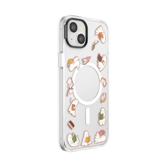 Spooky Book Club Clear — iPhone 15 Plus MagSafe Case - US 54040