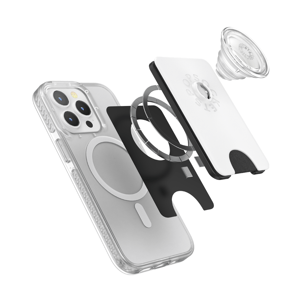 White Clear — MagSafe PopWallet+ - US 54213