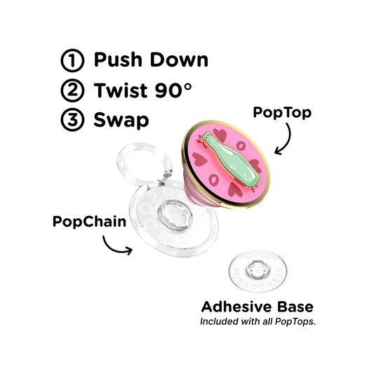Enamel Spinner Spin The Bottle — PopTop - US 47598
