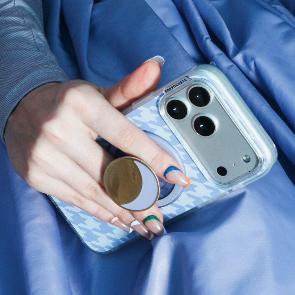 Lilac Houndstooth — iPhone 13 MagSafe Case - US 47737