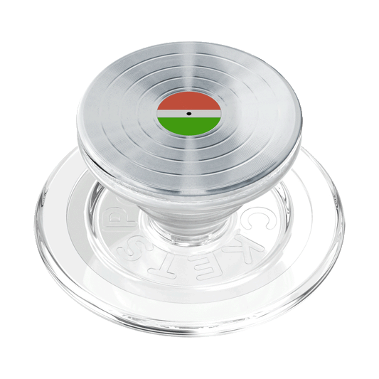 Backspin Aluminum 45rpm Silver — MagSafe PopGrip - US 71471