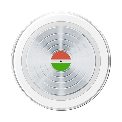 Backspin Aluminum 45rpm Silver — MagSafe PopGrip - US 71471