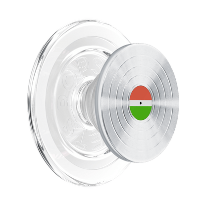 Backspin Aluminum 45rpm Silver — MagSafe PopGrip - US 71471