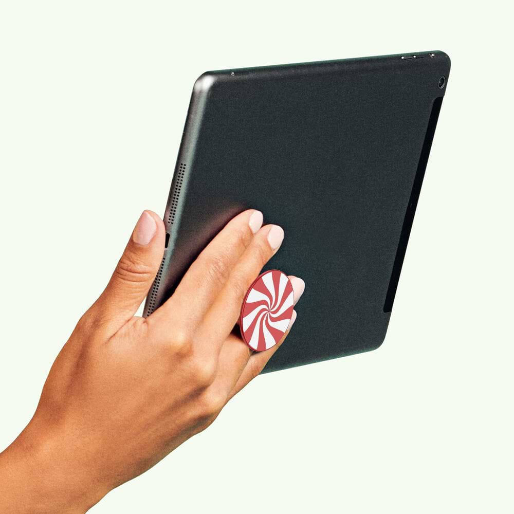 Backspin Aluminum Peppermint — Adhesive PopGrip - US 88251