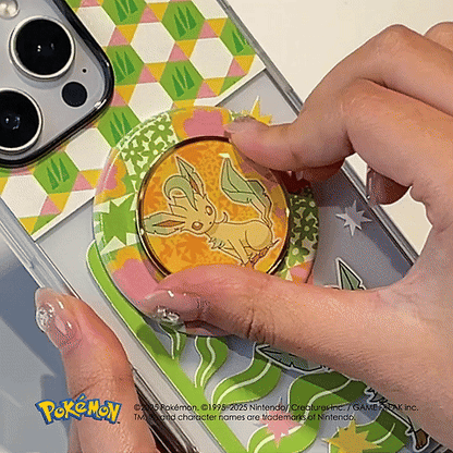 Enamel Mod Leafeon — MagSafe PopGrip - US 66517