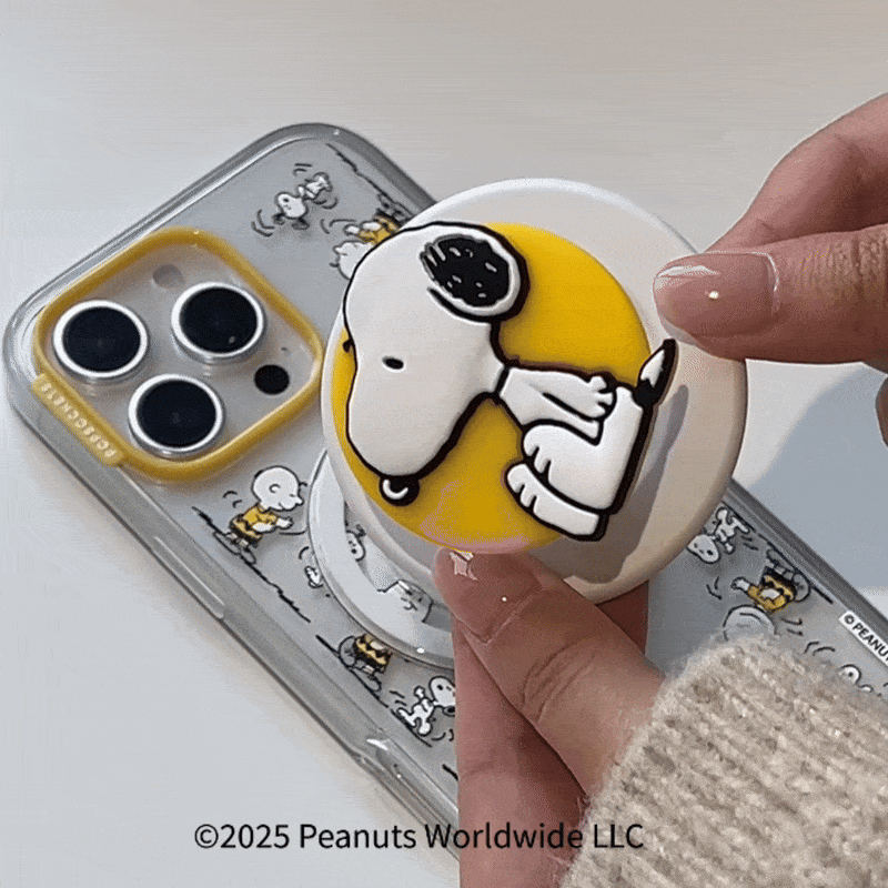 PopOut Sitting Snoopy — MagSafe PopGrip - US 57552