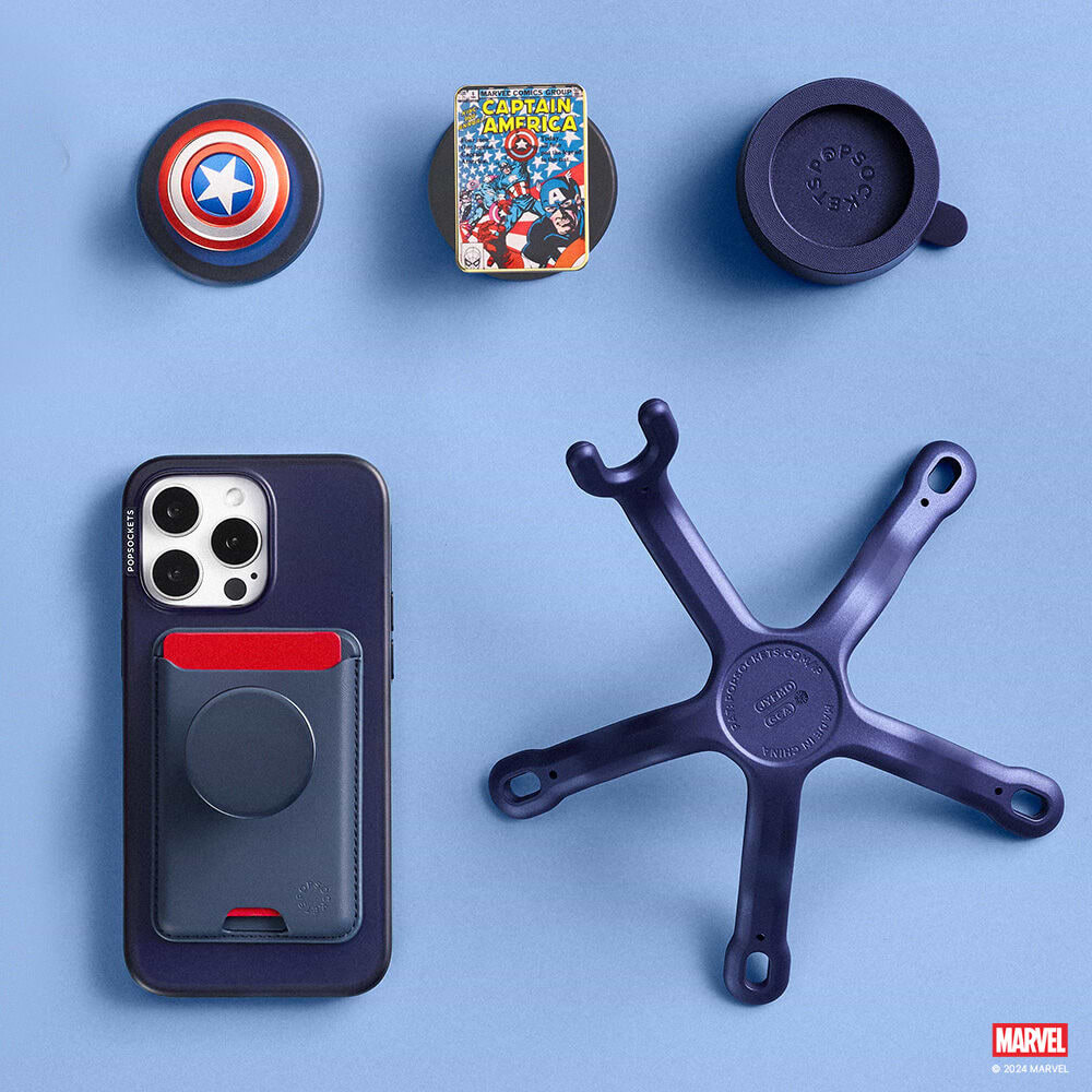 Enamel Captain America — MagSafe PopGrip - US 72135