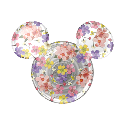 Translucent Mickey Mouse Cascading Flowers — Adhesive PopGrip - US 83777