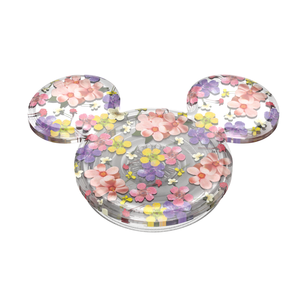 Translucent Mickey Mouse Cascading Flowers — Adhesive PopGrip - US 55043
