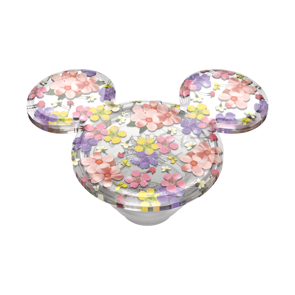 Translucent Mickey Mouse Cascading Flowers — Adhesive PopGrip - US 55043